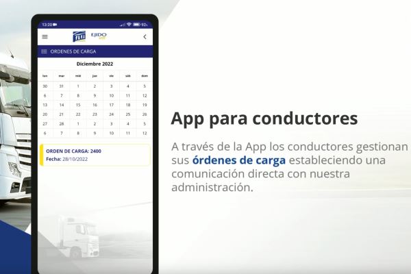 Desarrollo de Transportapp junto con Ejidosoft.