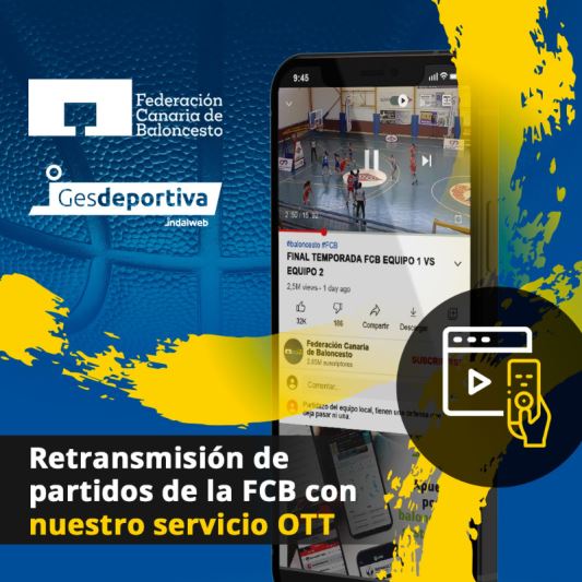 La Federación Canaria de Baloncesto inaugura su OTT/TV con la fase final Junior Femenino