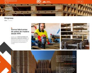 Palets Navarro confía en Indalweb para impulsar su presencia digital